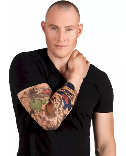 Manches tatouages clown adulte
