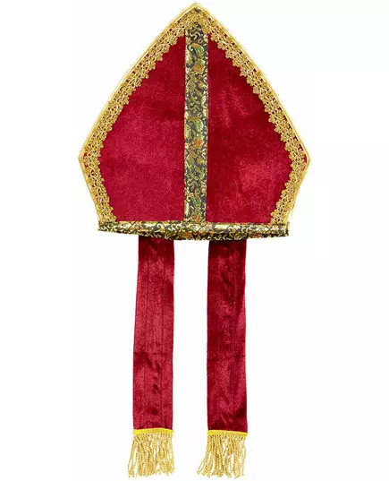 Sinterklaas mijter voor volwassenen