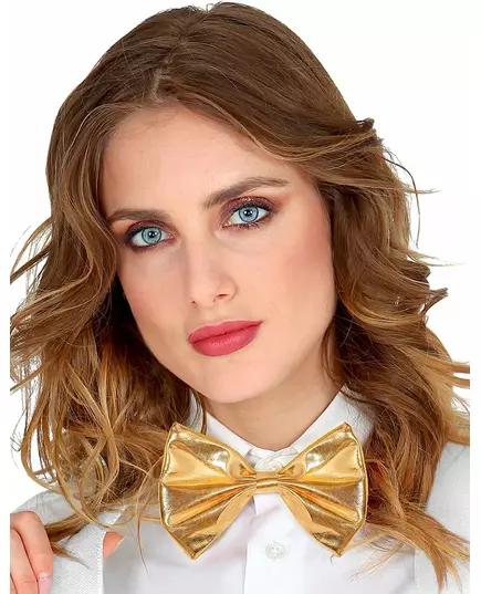 Noeud papillon doré adulte