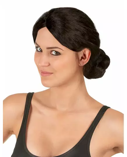 Bruine prinsessen pruik voor vrouwen - 290 g