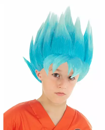 Dragon Ball™ Super Saiyan Goku pruik voor kinderen