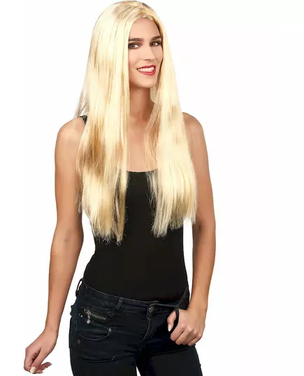 Blonde pruik voor volwassenen