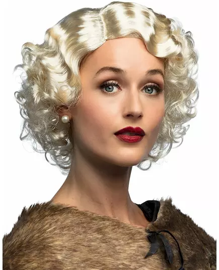Platina blonde pruik voor vrouwen