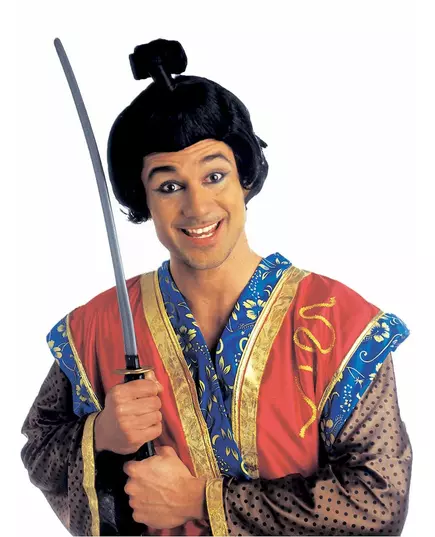 Perruque courte samouraïhomme