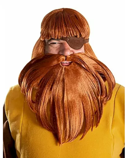 Halvar Vic the Viking™ herenpruik en baard