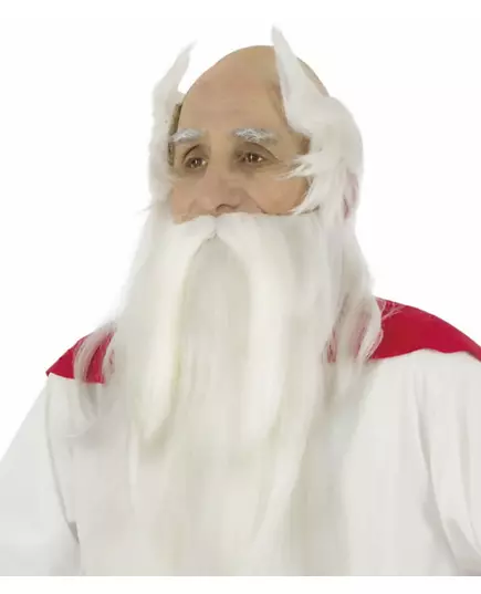 Perruque et barbe druide Panoramix™ - Astérix et Obélix™
