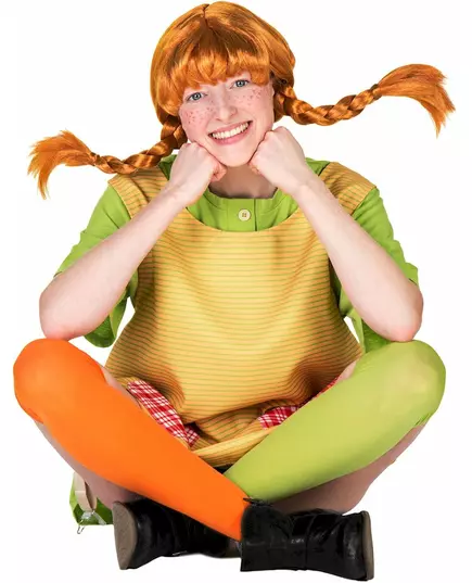 Pippi Langkous™ pruik voor vrouwen