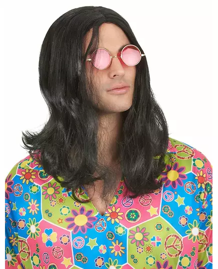 Perruque hippie homme
