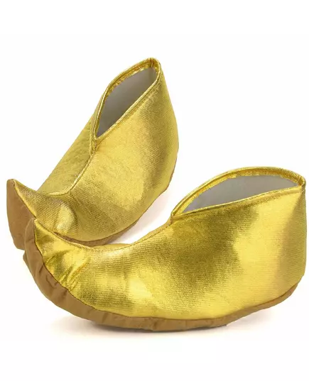 Goudkleurige sultan overschoenen voor volwassenen