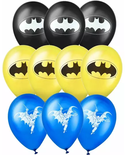 10 Batman™ latex ballonnen 25x32cm