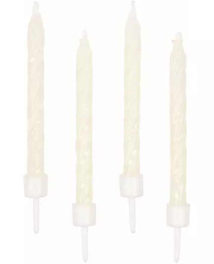 10 Bougies phosphorescentes 6 cm
