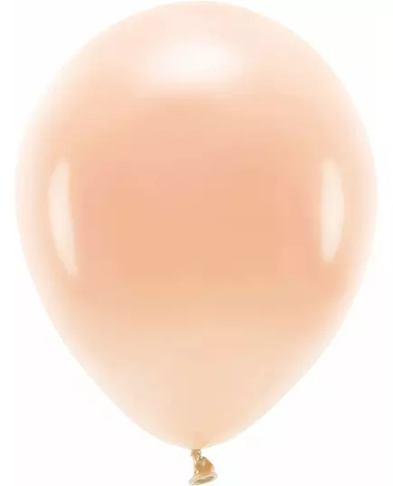 100 Ballons en latex pastel pêche 26 cm
