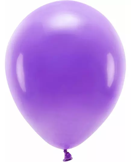 100 Ballons en latex pastel violet 26 cm