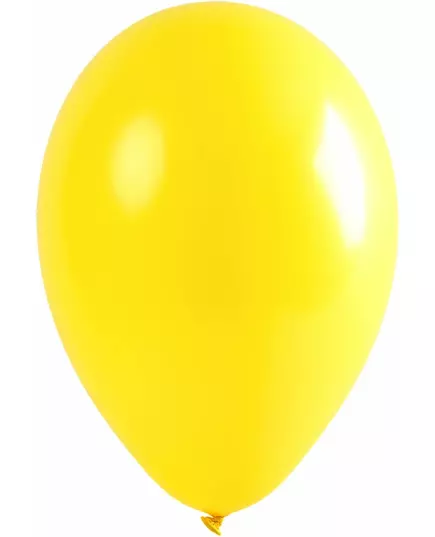 12 gele ballonnen van 28 cm
