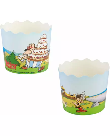 12 Asterix cupcakevormpjes