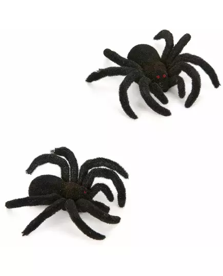 2 Araignées 10 cm Halloween