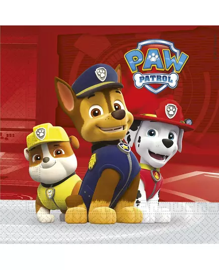 20 papieren Paw Patrol™ Ready for Action servetten