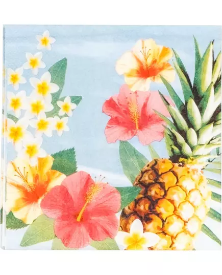 12 Hawaii ananas servetten