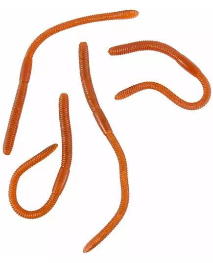 4 rubberen wormen 17 cm