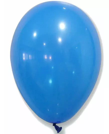 50 blauwe ballonnen