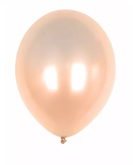 50 perzikkleurige ballonnen 30 cm