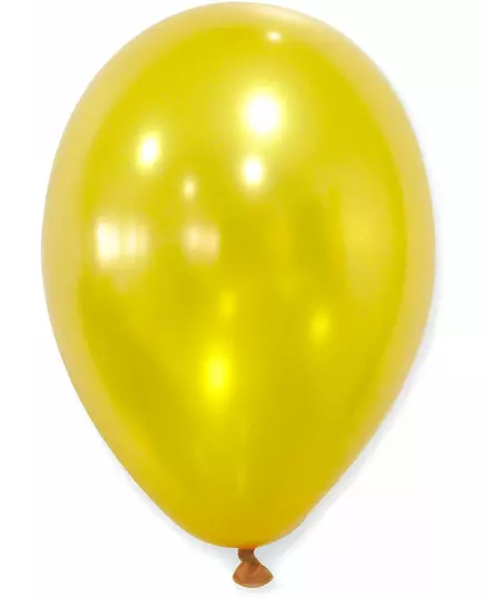 50 Metallic gouden ballonnen