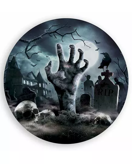 6 Assiettes revenants du cimetière 23 cm