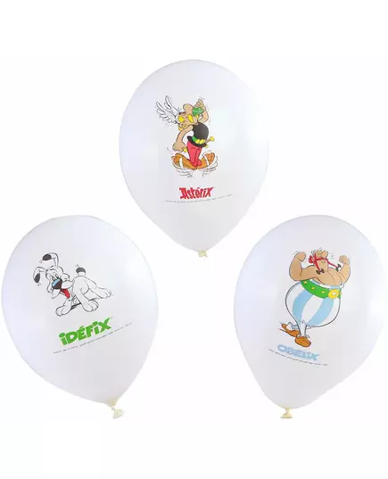 6 Ballons latex Astérix™ 27 cm