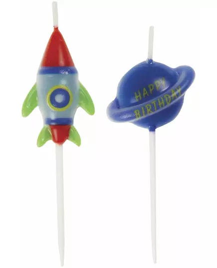6 Bougies d'anniversaire univers