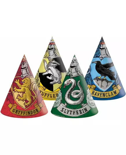 6 Chapeaux de fête en carton Harry Potter™