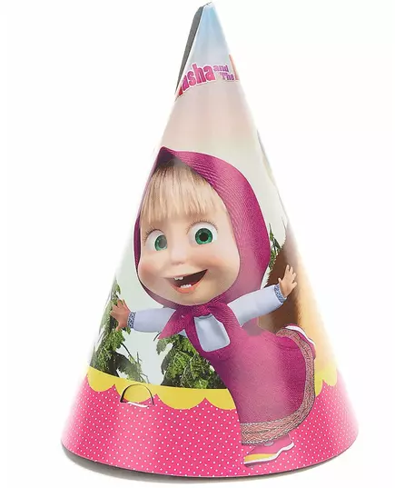 6 Masha en de Beer™ hoeden
