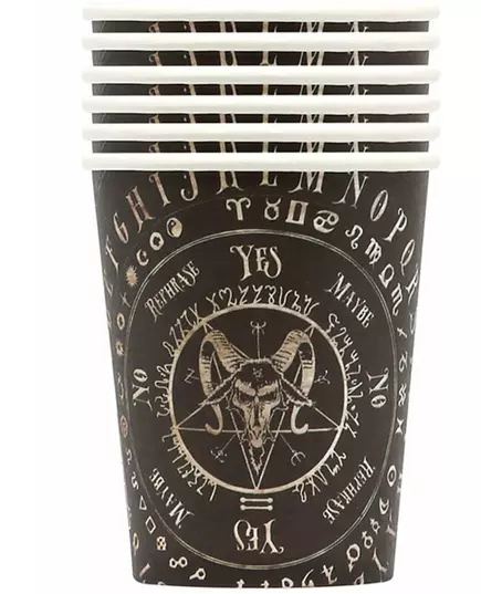 6 Ouija kartonnen bekers