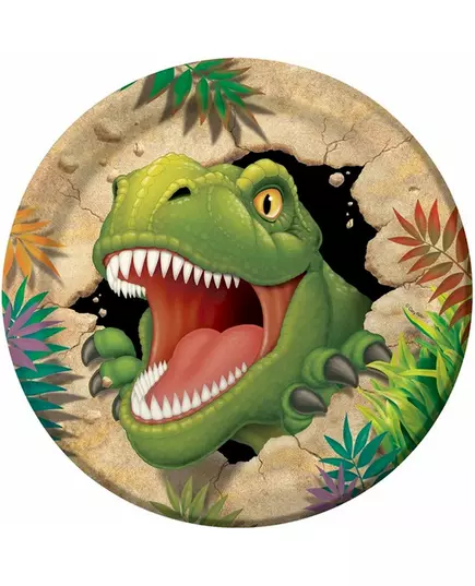 Set van dinosaurus borden