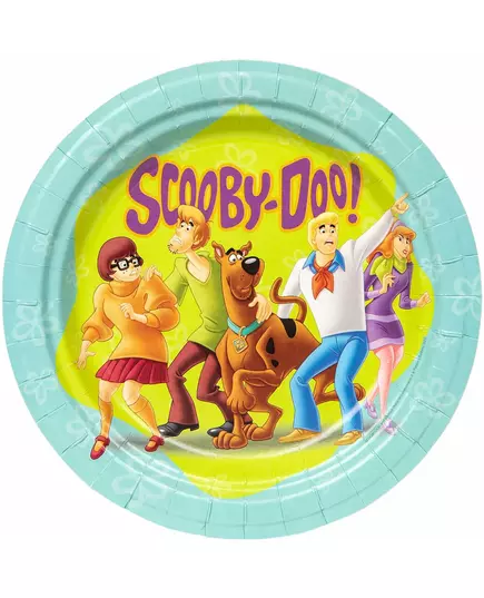 8 FSC® Scooby Doo™ papieren borden 23 cm