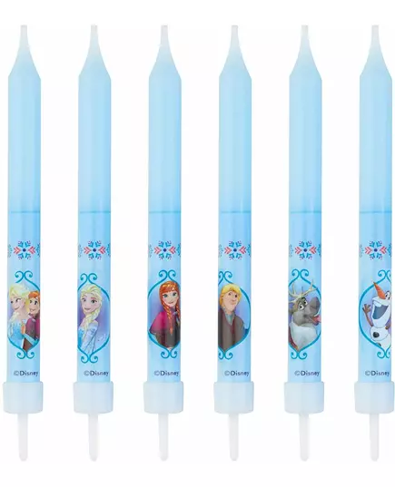 8 Frozen™ verjaardagskaarsen