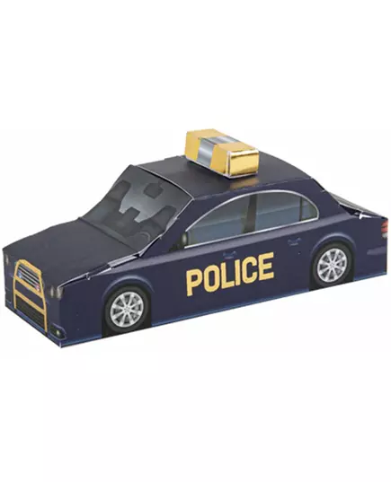 8 politie autocontainers 15 x 5 x 5 cm