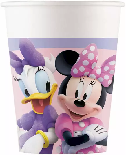 8 Gobelets en carton Minnie Junior™ 200 ml