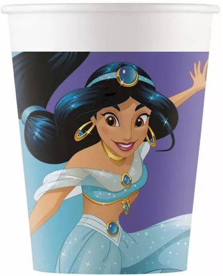 8 Gobelets en carton Princesses Disney Jour de Rêve™ 200 ml