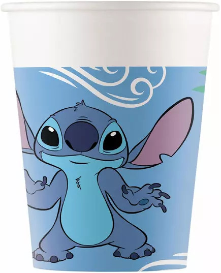 8 Stitch™ papieren bekers 200 ml