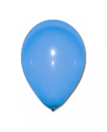 100 ballons bleus de 27 cm