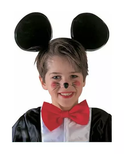 Serre-tête noir oreilles de souris enfant
