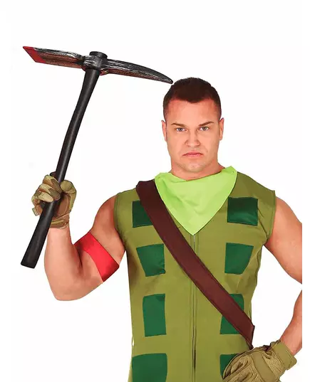 Pikhouweel van plastic