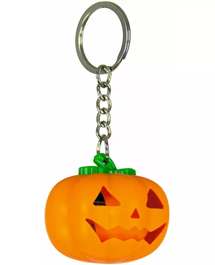 Porte clé citrouille lumineux