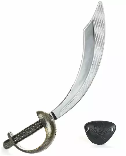 Piratenzwaard en ooglapje