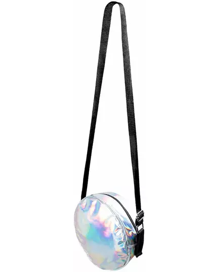 Ronde holografische schoudertas