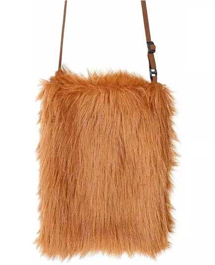 Sac en peluche marron