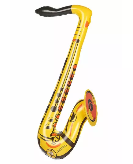Opblaasbare gele saxofoon