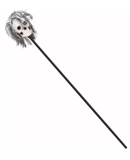 Halloween scepter met voodoo doodskop
