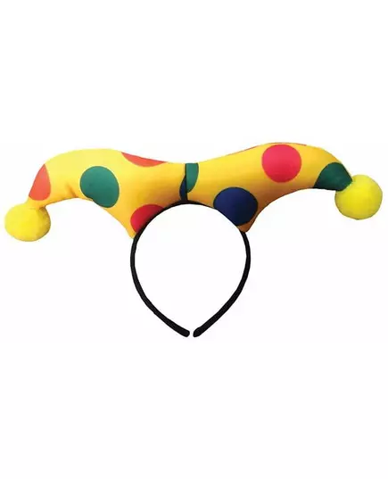 Serre-tête arlequin multicolore adulte