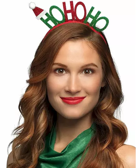 Volwassen Ho Ho Ho kersthoofdband